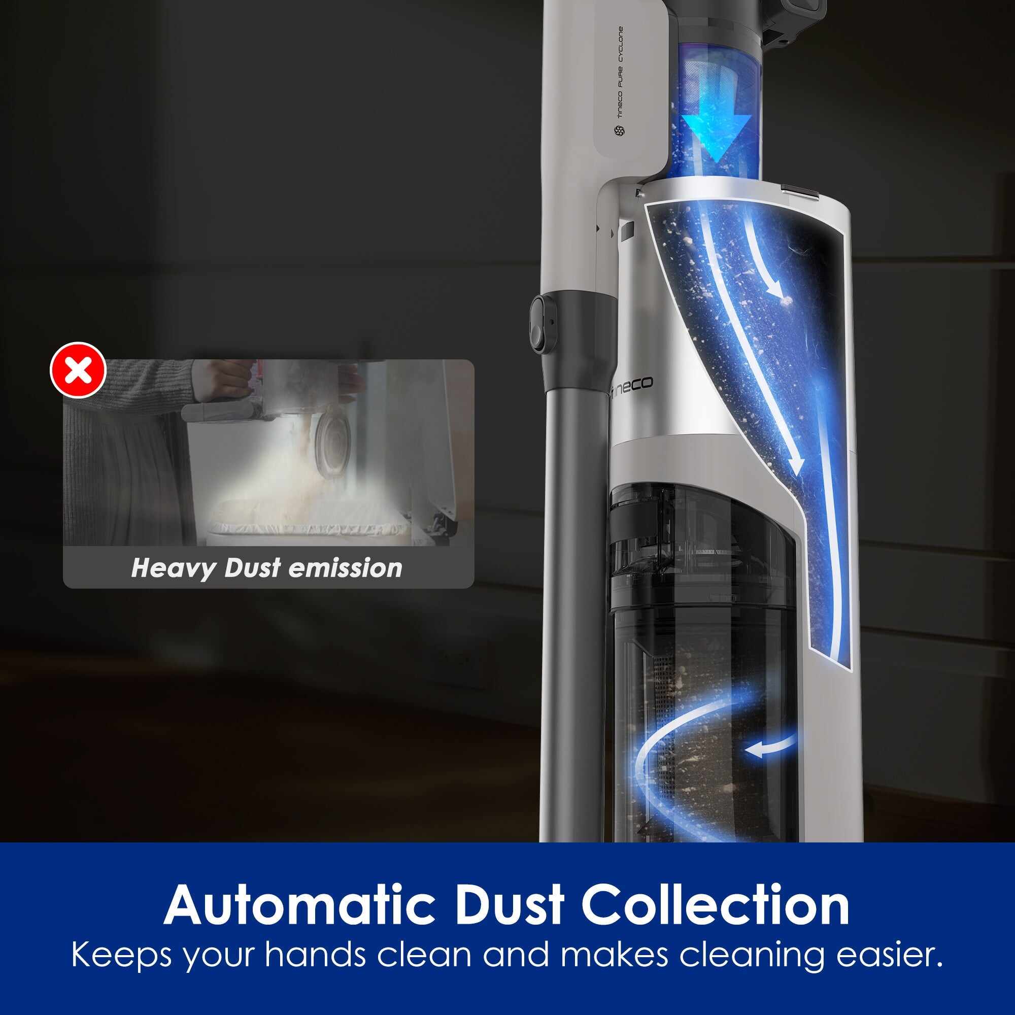 Tineco Pure ONE Station 5 Pro Smart Cordless Vacuum