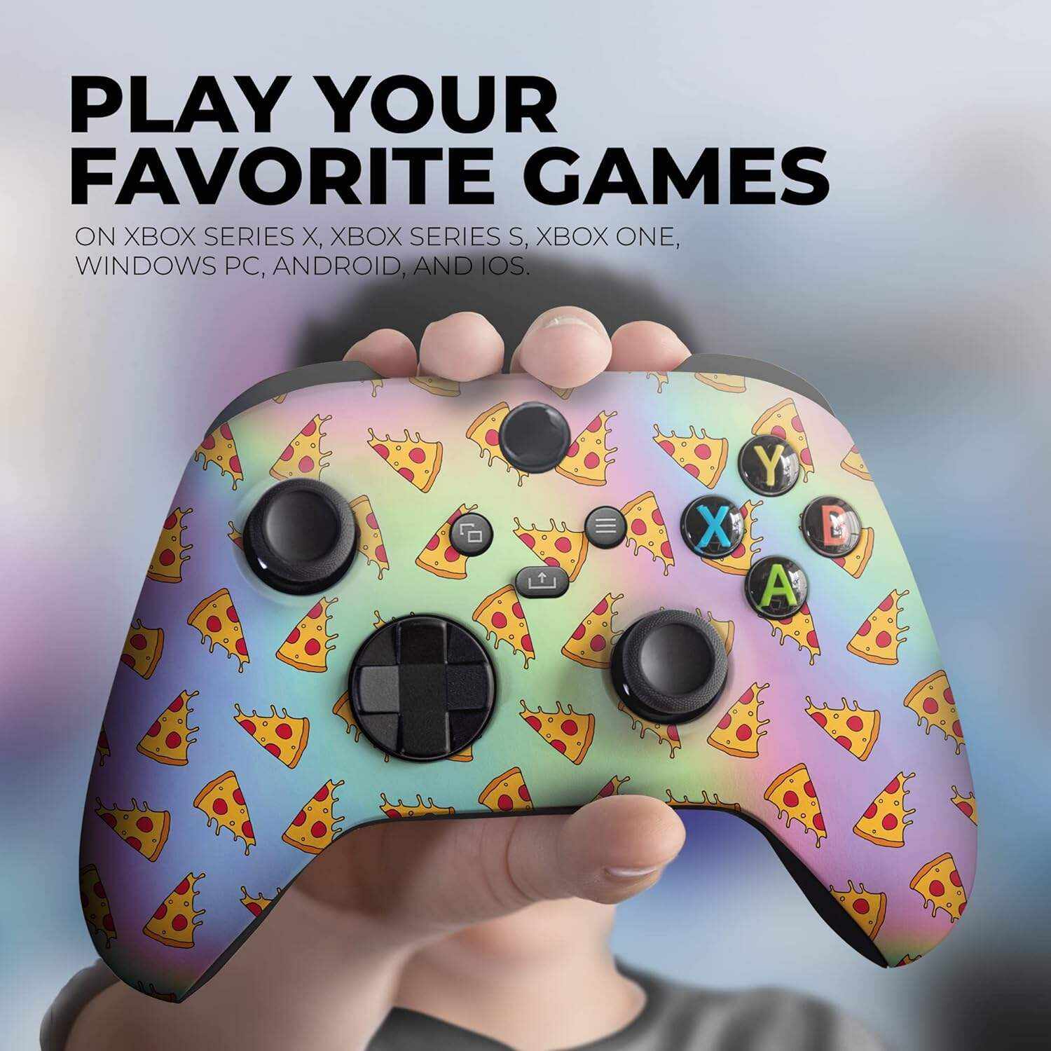 DreamController Original X-box Wireless Controller Special Edition Customized Compatible with X-box One S/X-box Series X/S & Windows 10 Made with Advanced HydroDip Print Technology(Not Just a Skin)