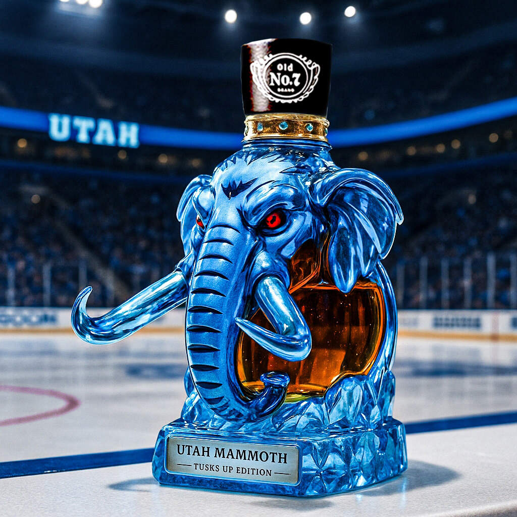 Utah Mammoth Whisky Bottle