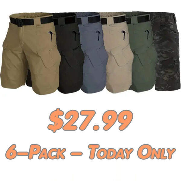 Waterproof, durable outdoor leisure shorts