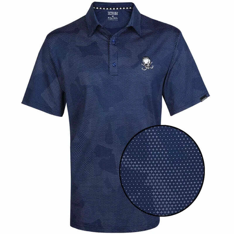 Rogue Cool-Stretch Men's Golf Shirt (Navy)