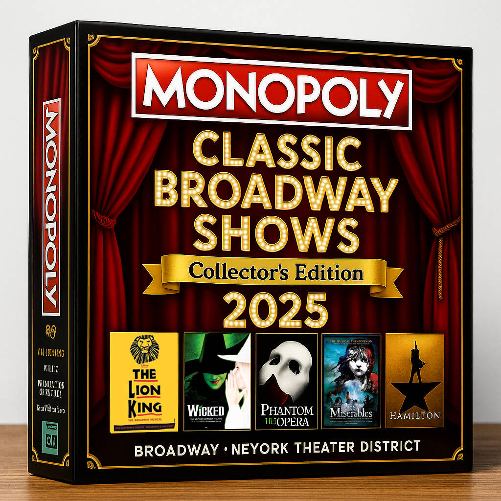 Monopoly：Classic Broadway Shows Collector’s Edition 2025