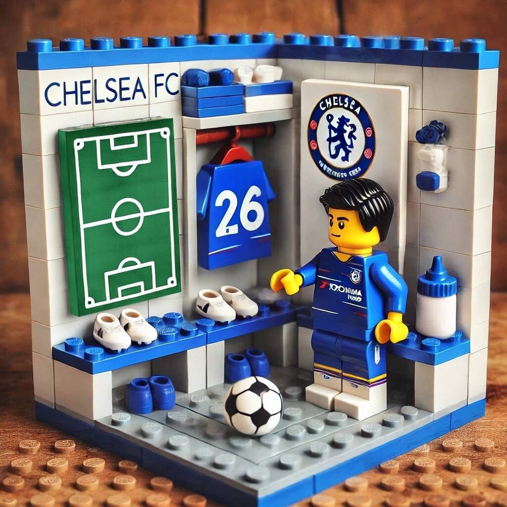 Premier League Locker Room Brick Set