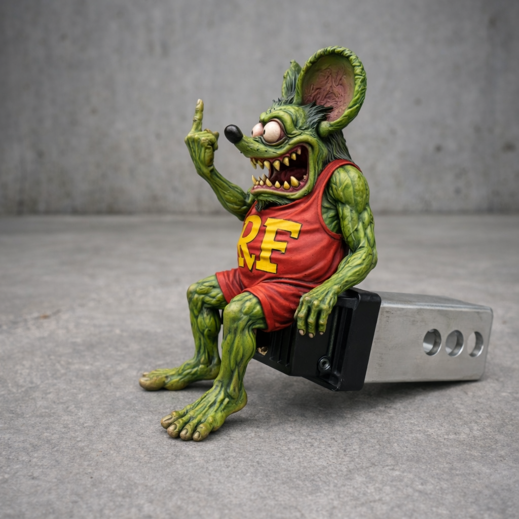 Rat Fink Trailer Hitch