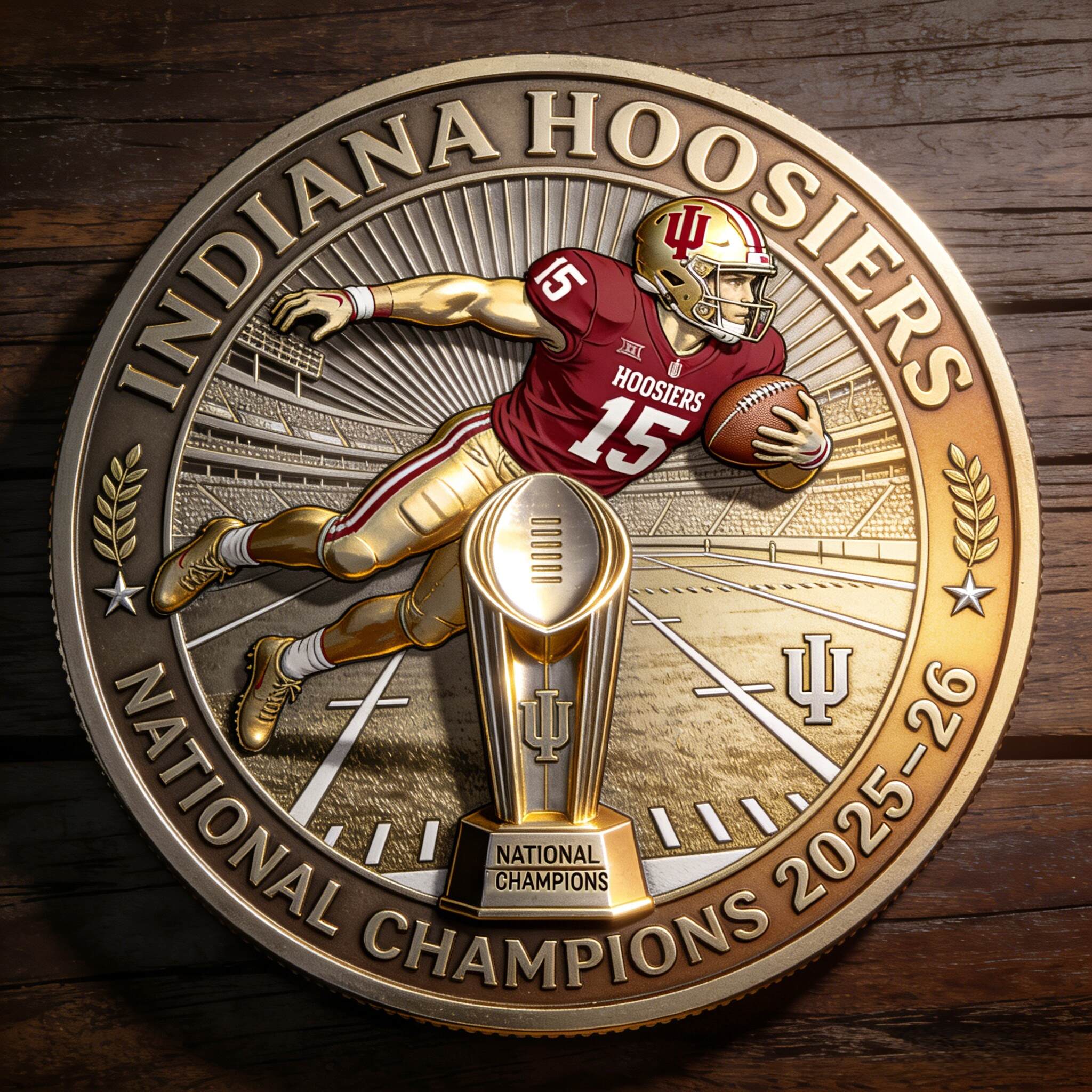 Indiana Hoosiers 2025–26 National Champions Coin