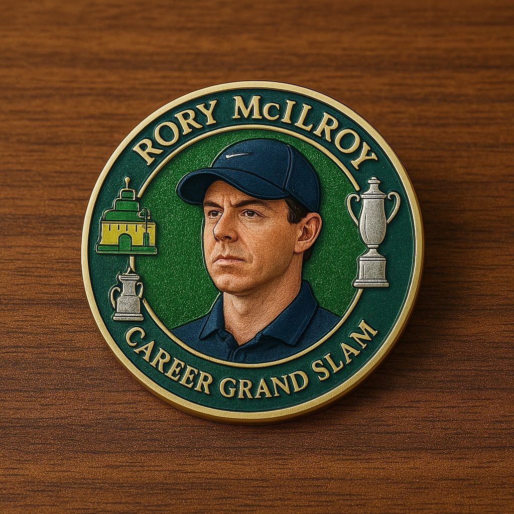 Rory McIlroy Grand Slam Commemorative Coin