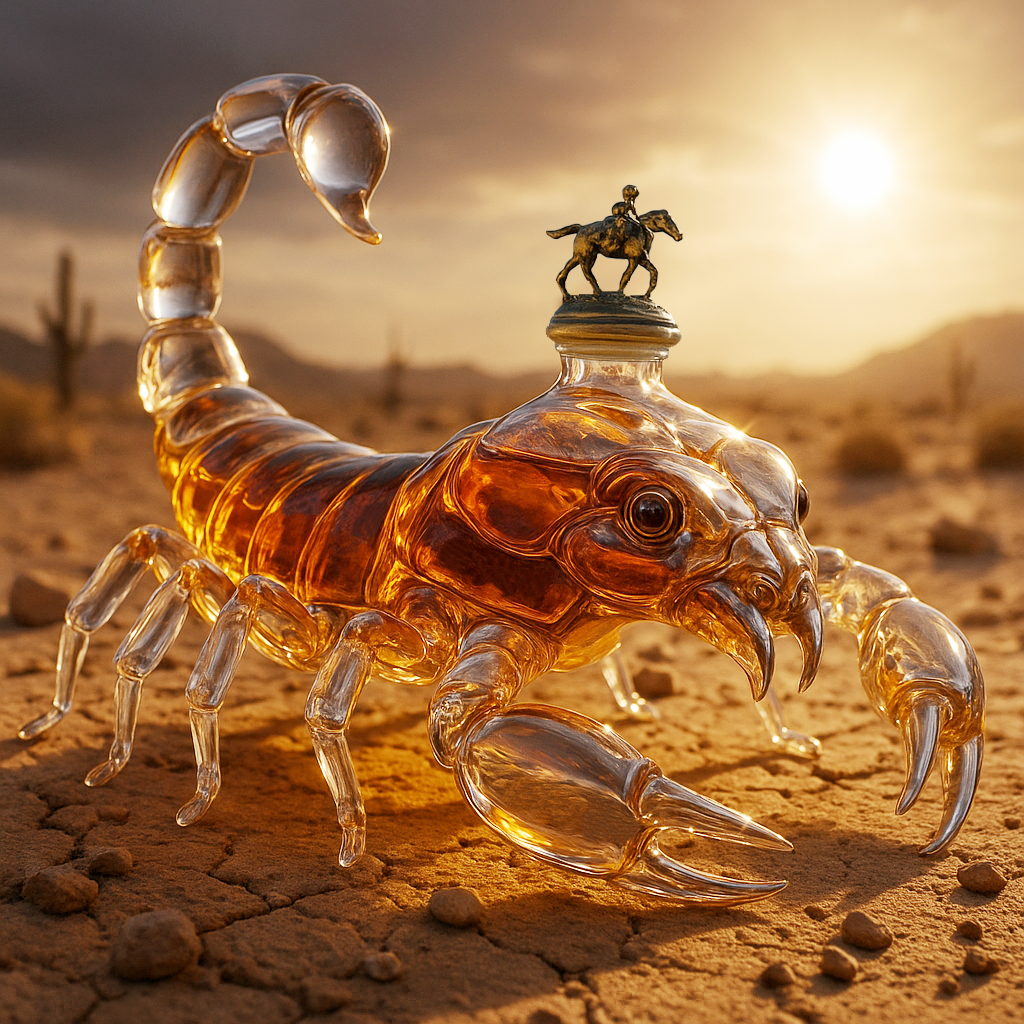 Scorpion King Whiskey Bottle