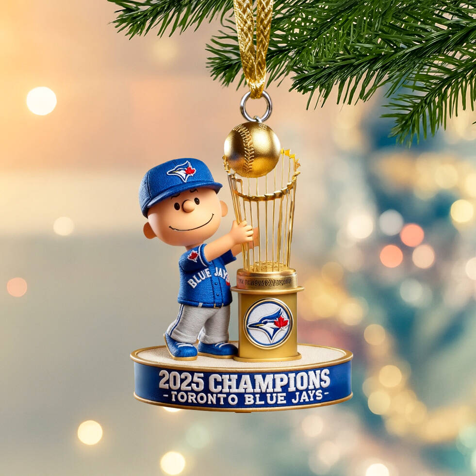Toronto Blue Jays 2025 World Series SNPY Commemorative Ornament
