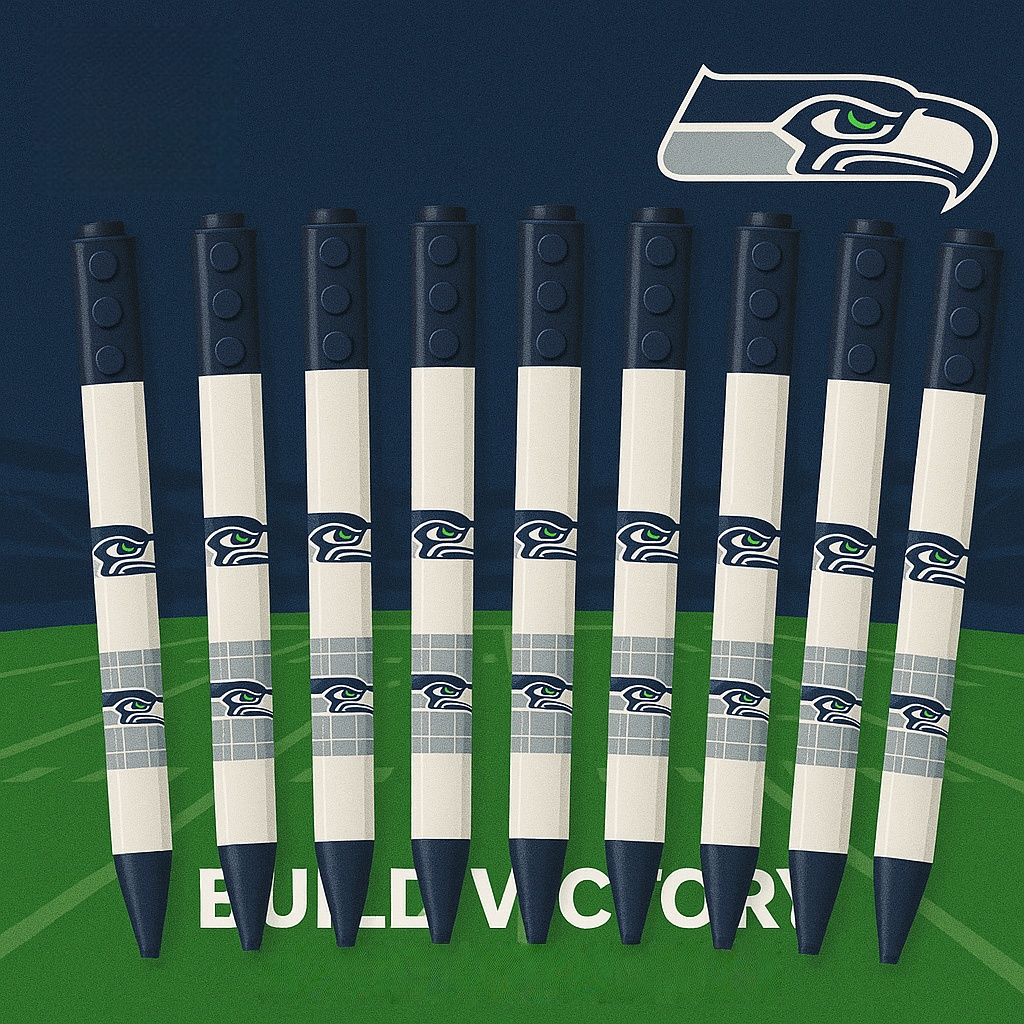 🏈【BUILD VICTORY】Lego × NFL Team Pens — For the Ultimate Fan Stack