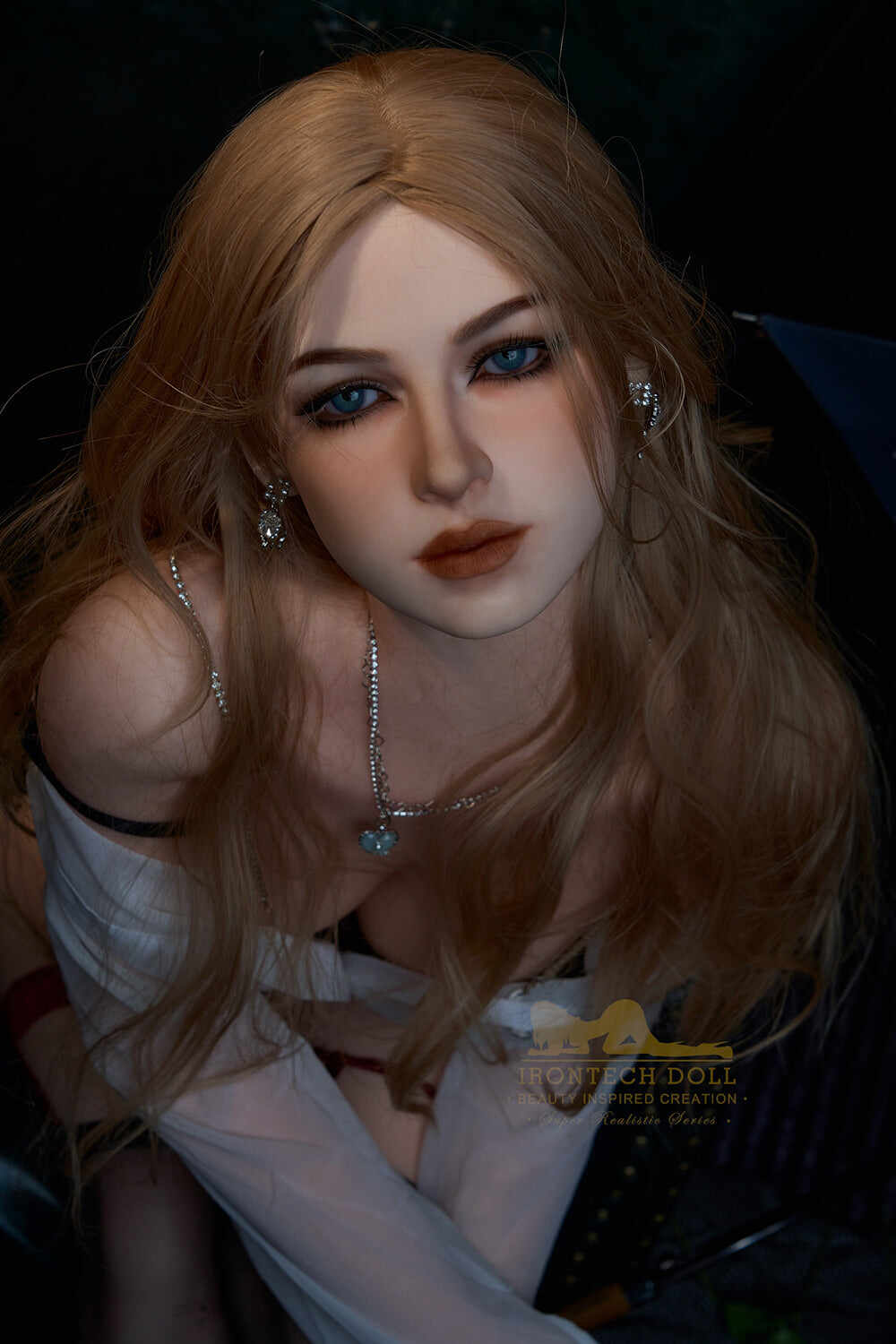 US Stock - Irontechdoll Josie 5ft45/ 164cm #S38 Full Silicone Hyper Realistic Big Tits Sex Doll For Men