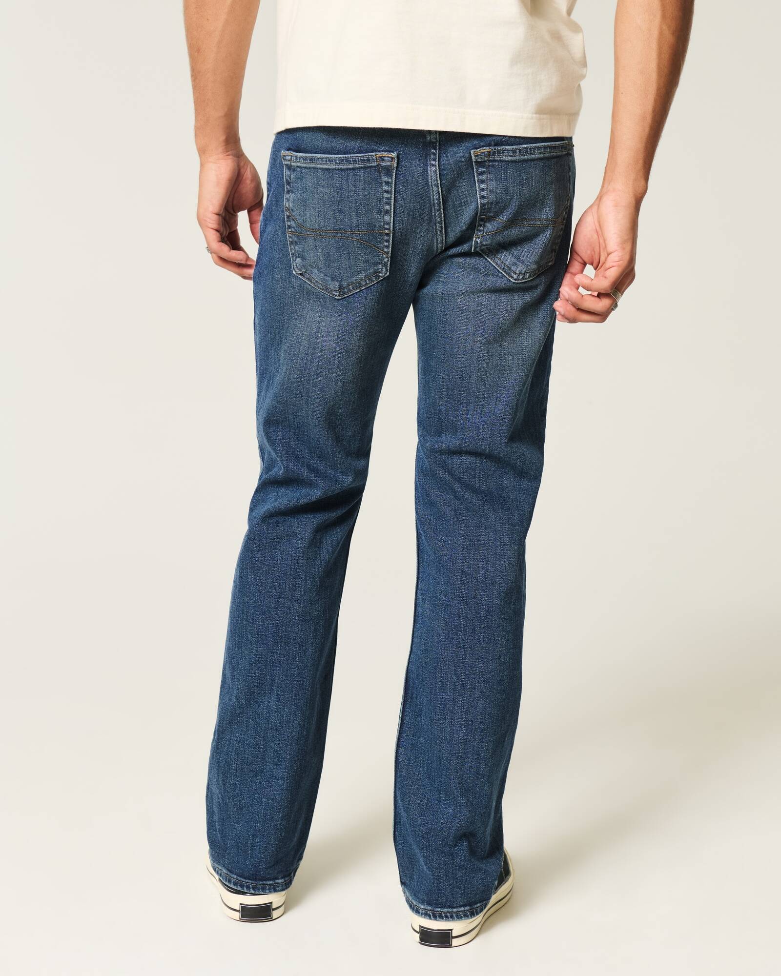 Light Wash Bootcut Jeans