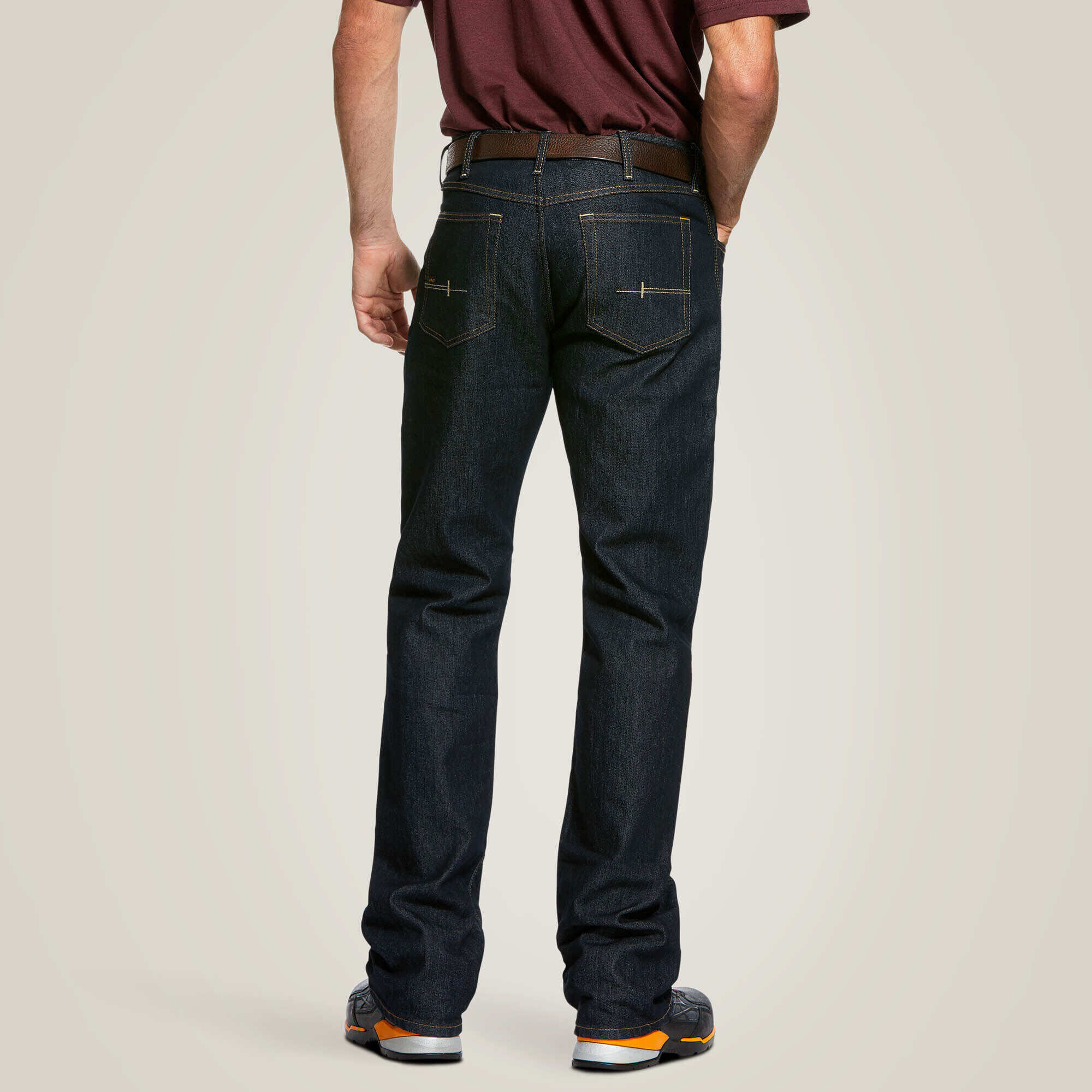 Rebar M4 Relaxed DuraStretch Basic Flannel-Lined Boot Cut Jean
