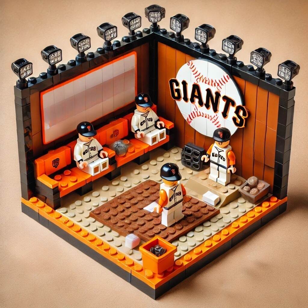 Baseball Bullpen Building Blocks