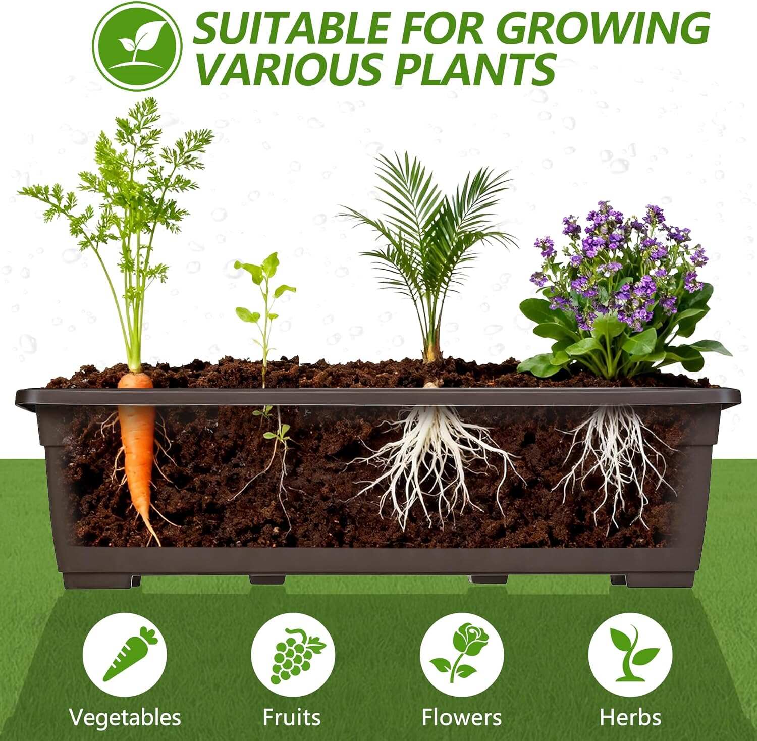 VECELO 5-Tier Vertical Garden Bed