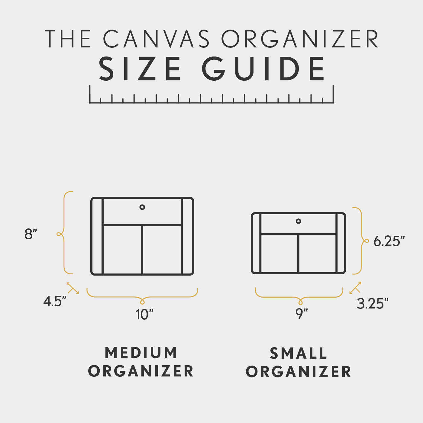 Canvas Purse Organizer