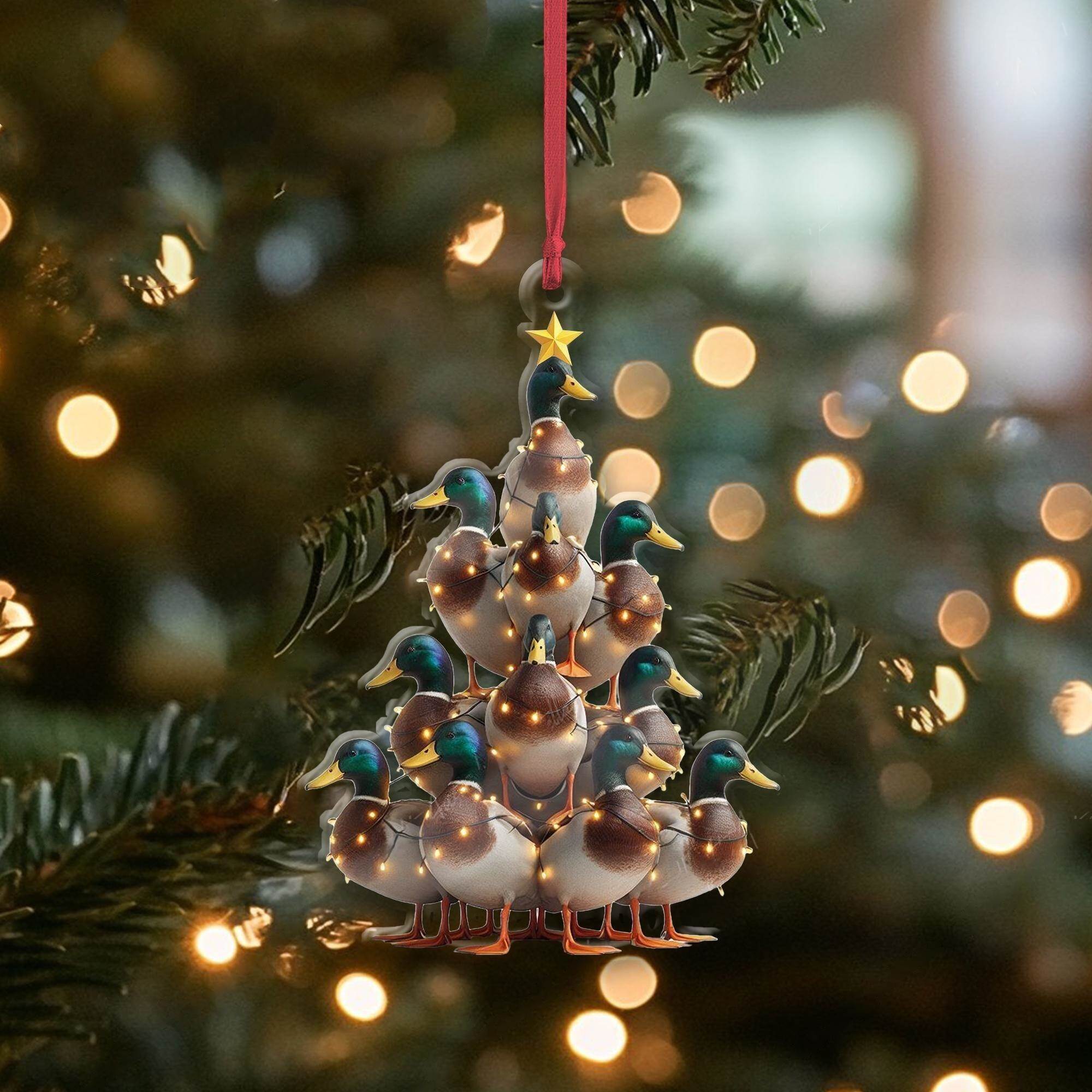 🦆🎄Duck Christmas Tree Ornaments | Hunt Gift🎁