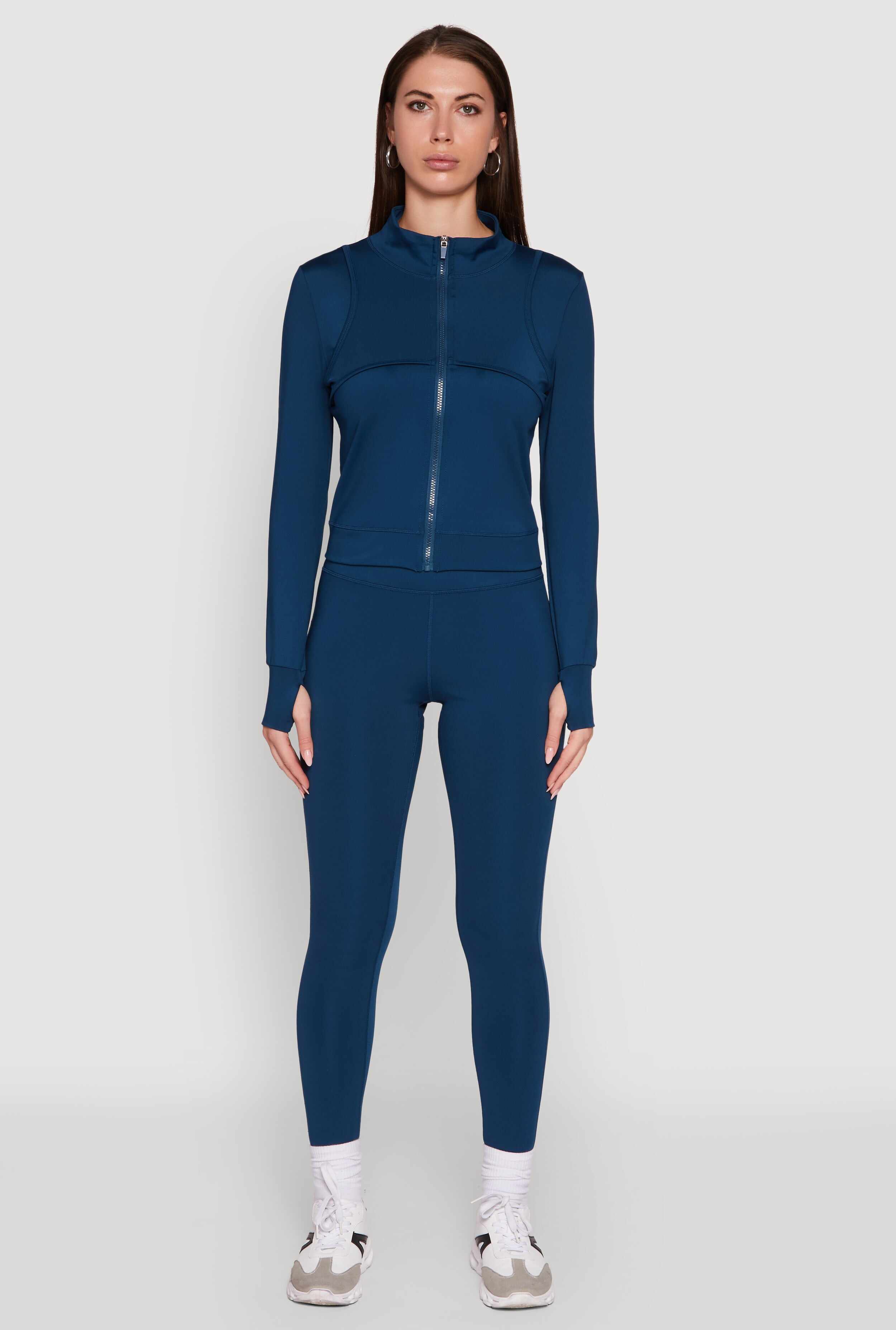 Solid High Waisted Yoga Pants
