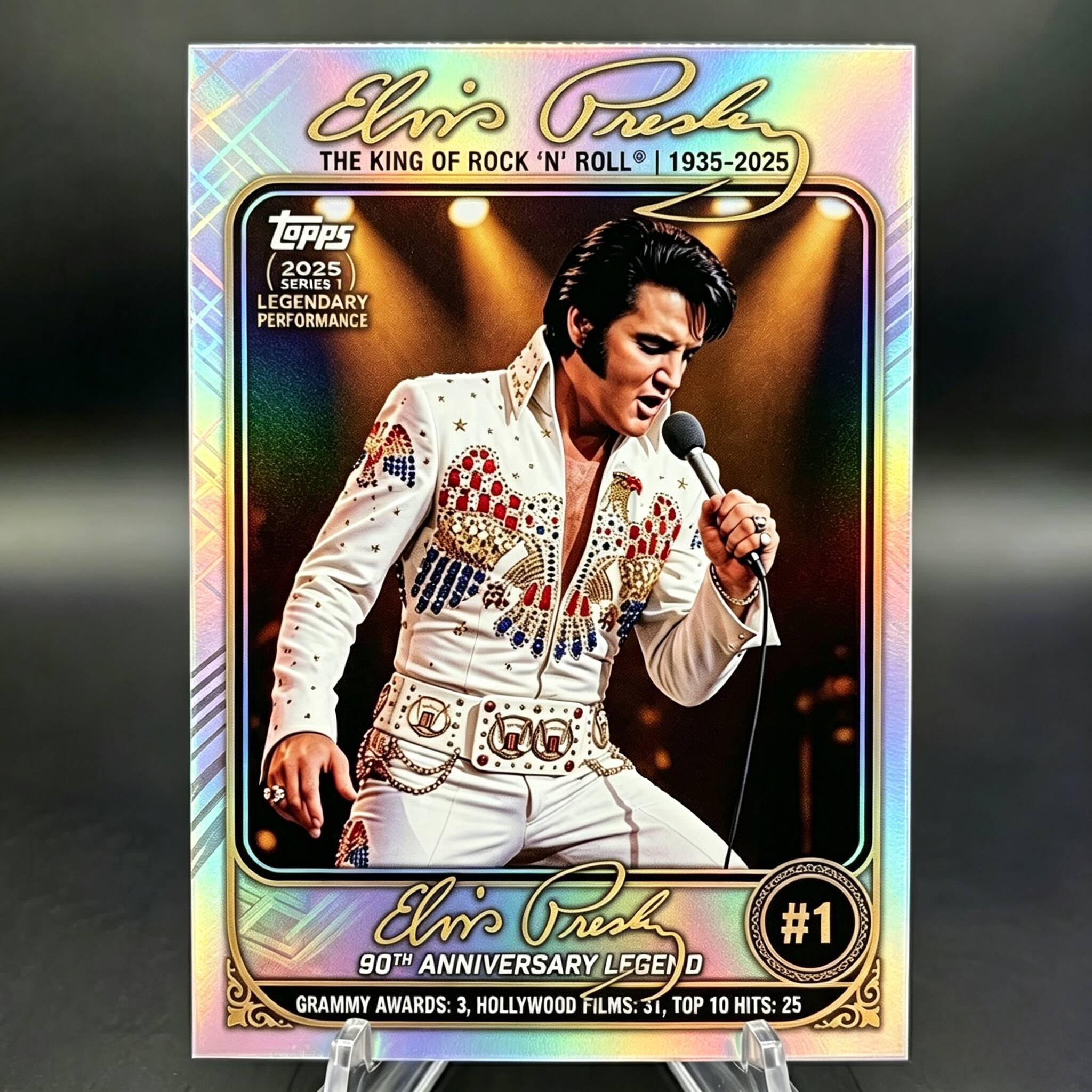 Elvis Presley 90th Anniversary Legendary Performance Collector Card