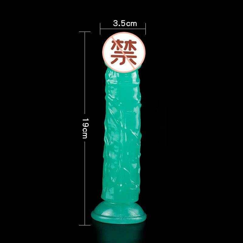 Luminous Realistic Dildo – S/M/L/XL/XXL Sizes with Suction Cup for Women & Couples