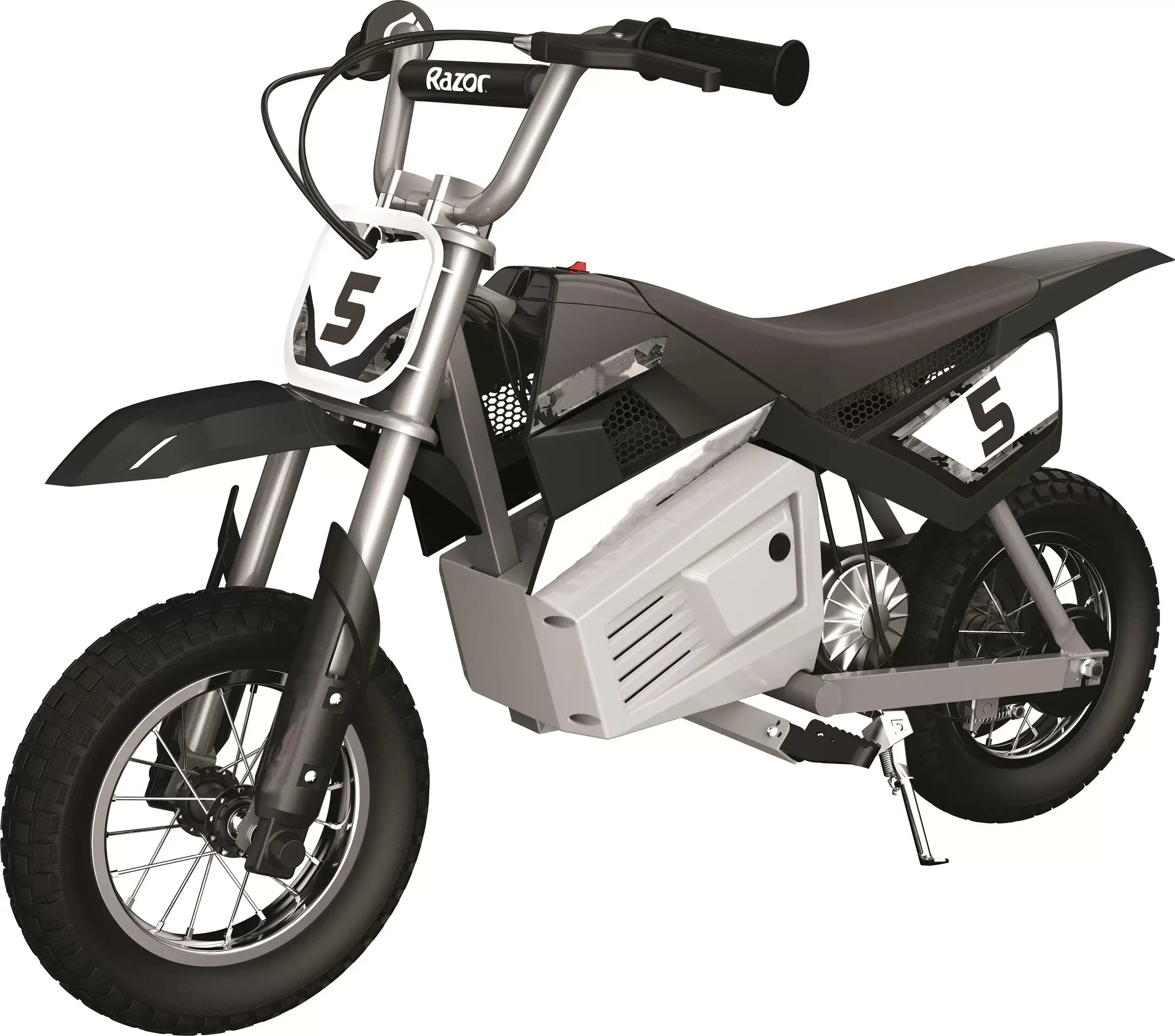 Electric-Powered Bike with Decal Included, 24V Electric Ride-on Motocross Bike for Kids 13+