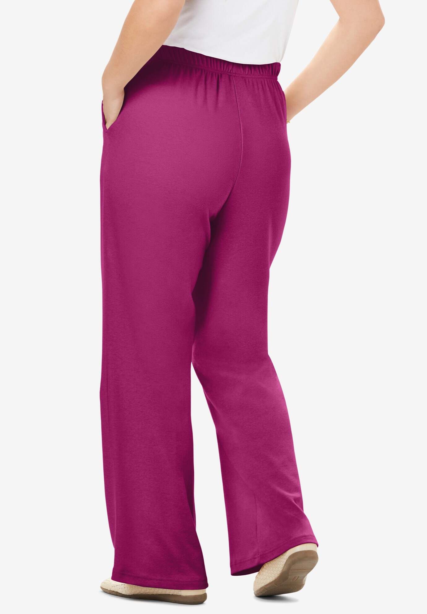 7-Day Knit Wide-Leg Pant