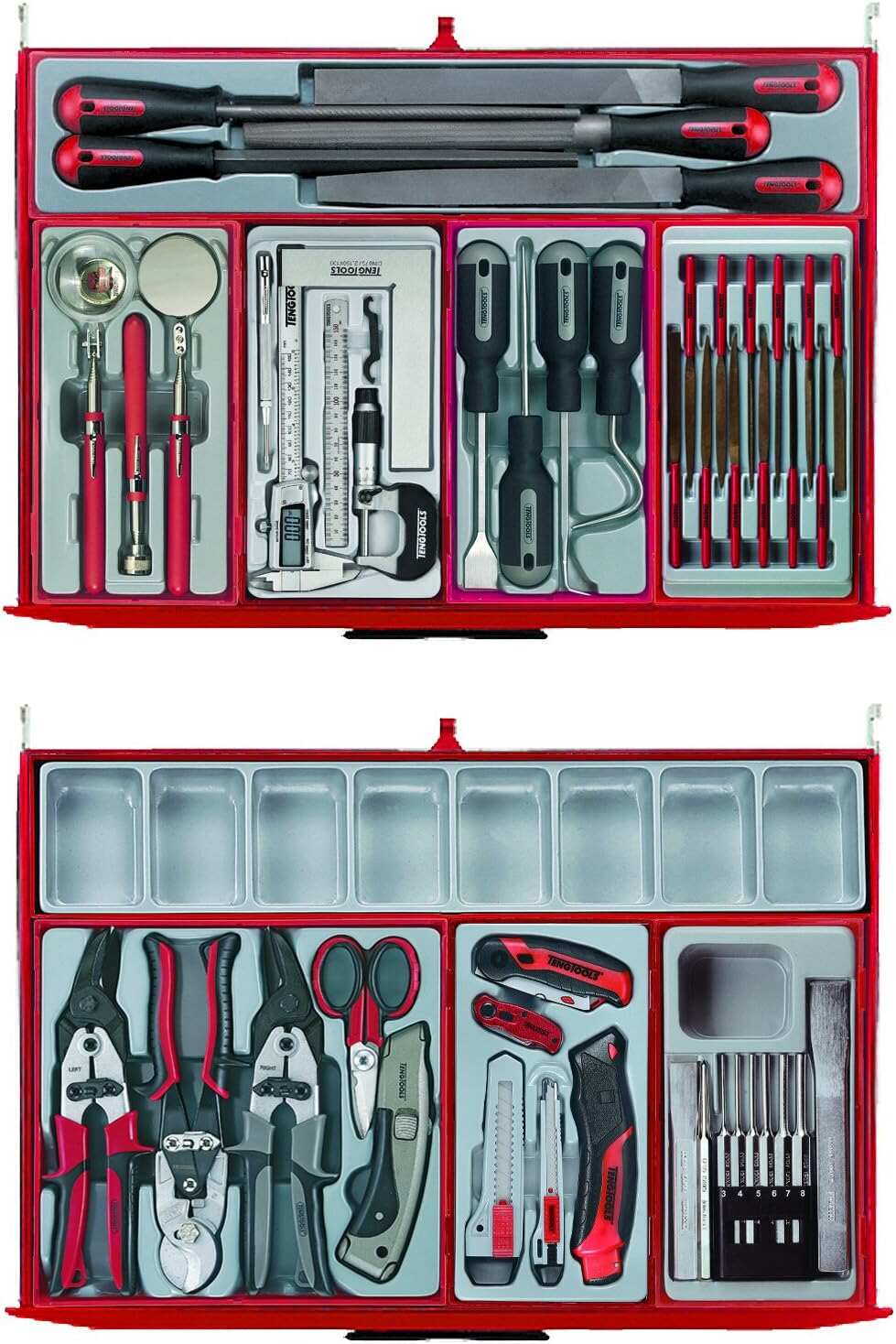 Teng Tools 1100 Piece Complete Mixed Monster Mega Master Hand Tool Kit - TCMONSTER02