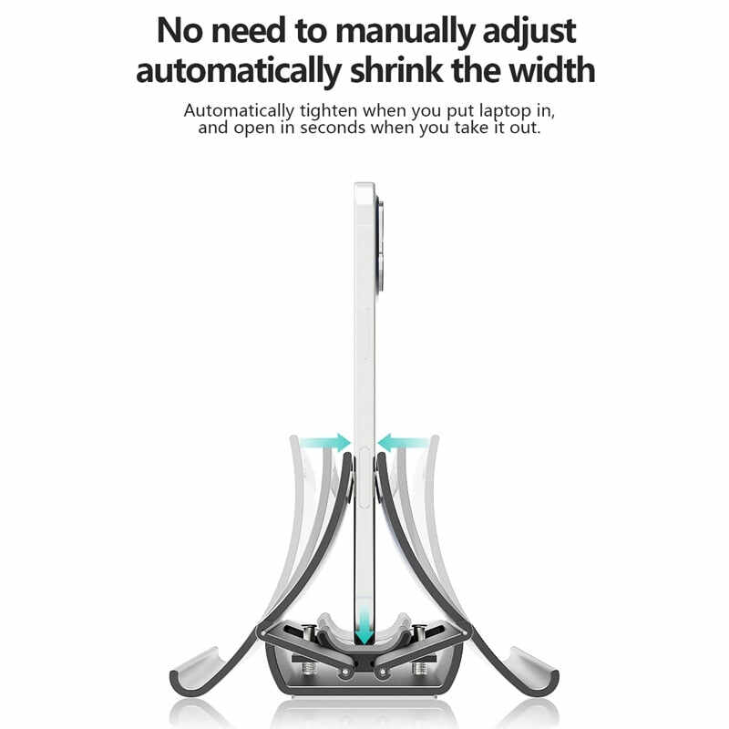 Vertical Gravity Non-slip Laptop Stand