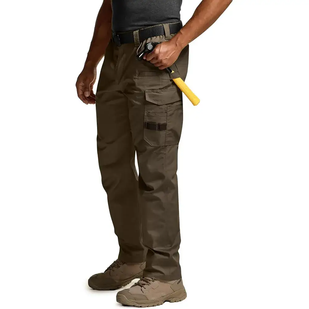 Men's Ripstop Work Pants ,Water Resistant  Outdoor Tactical Pants