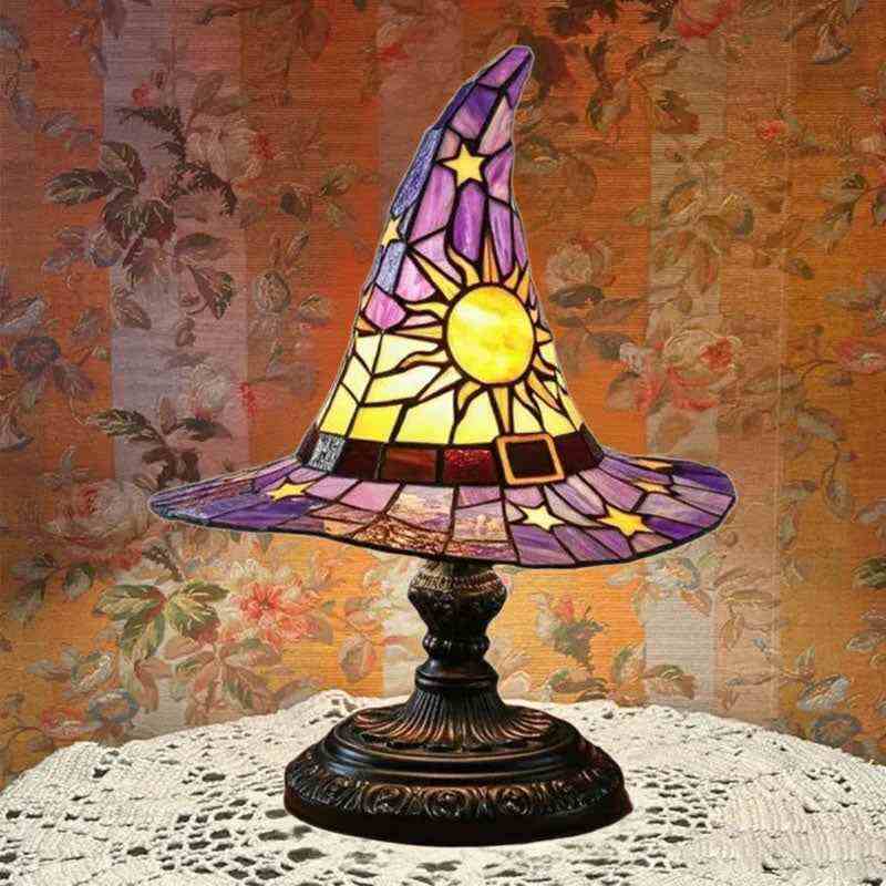 🔥Magical Halloween Stained Glass-Style Lamps – 50% OFF Today🎁