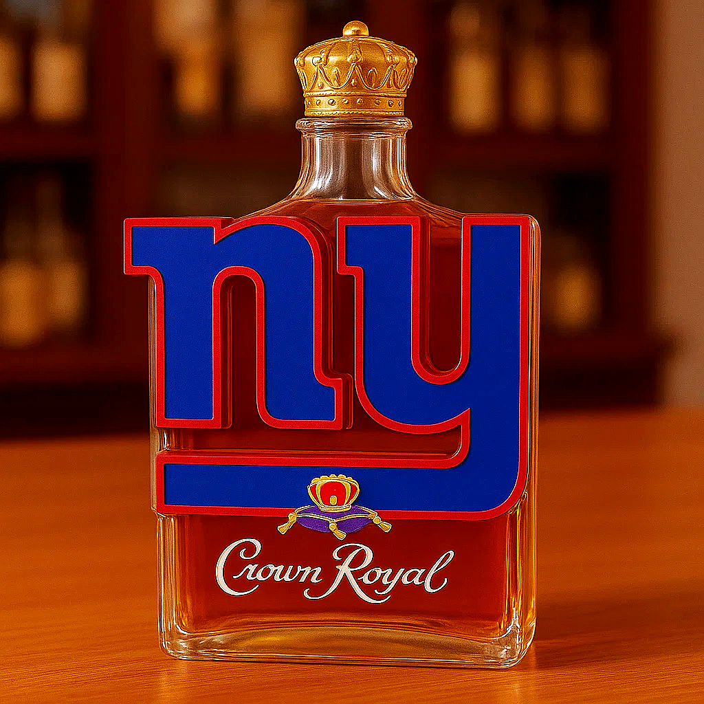 New York Giants Whiskey Bottle——100th Anniversary Edition
