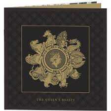 500 Pounds - Elizabeth II The Queen's Beasts Completer Silver Proof