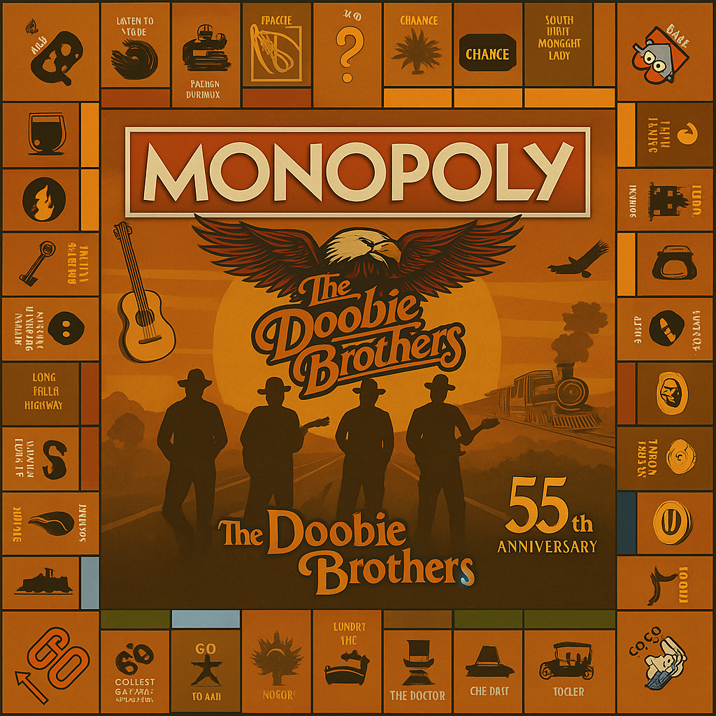 MONOPOLY: The Doobie Brothers – 55th Anniversary Edition