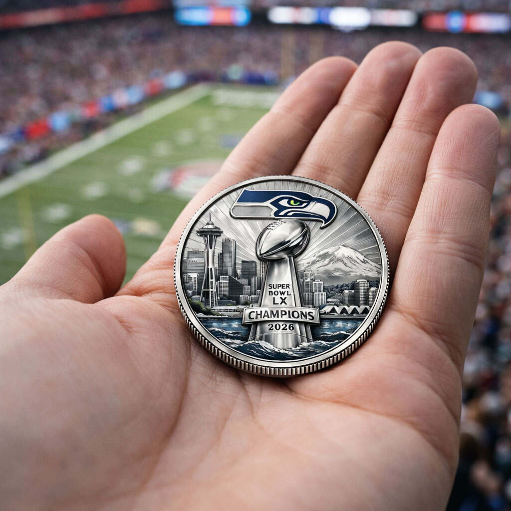 Seahawks Super Bowl LX Championship Commemorative Coin