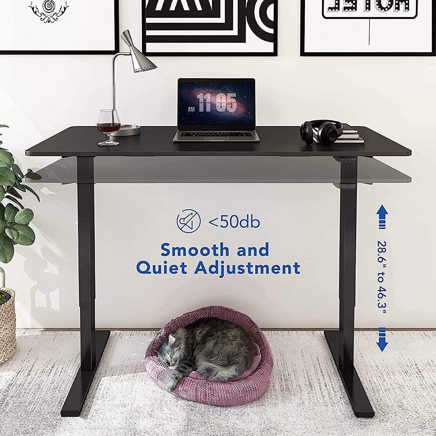 2024 New Electric Lift Computer Desk