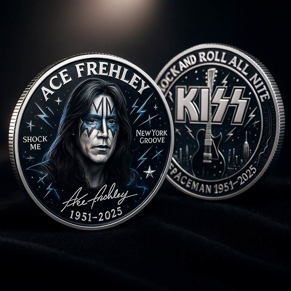 “Shock Me Forever” – The Spaceman Memorial Coin (1951–2025)
