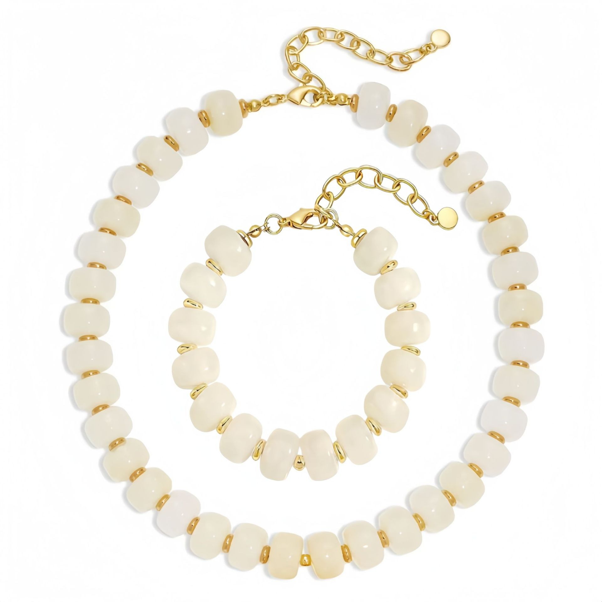 🔥Hot Sale 69% OFF✨Bright Color Dopamine Chunky Beaded Choker, Women Summer Beach Jewelry
