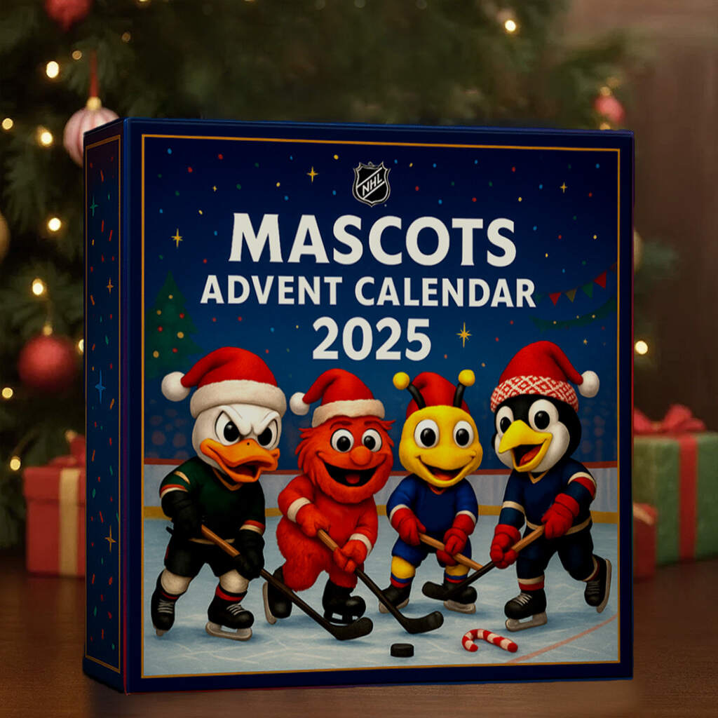 2025 NHL Mascots Advent Calendar