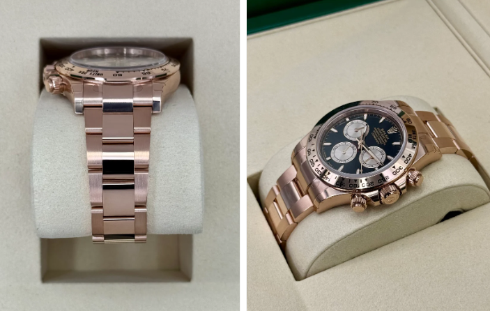 NEW 2025 Rolex Daytona 40mm 126505 Rose Gold Black Dial (STICKERED)