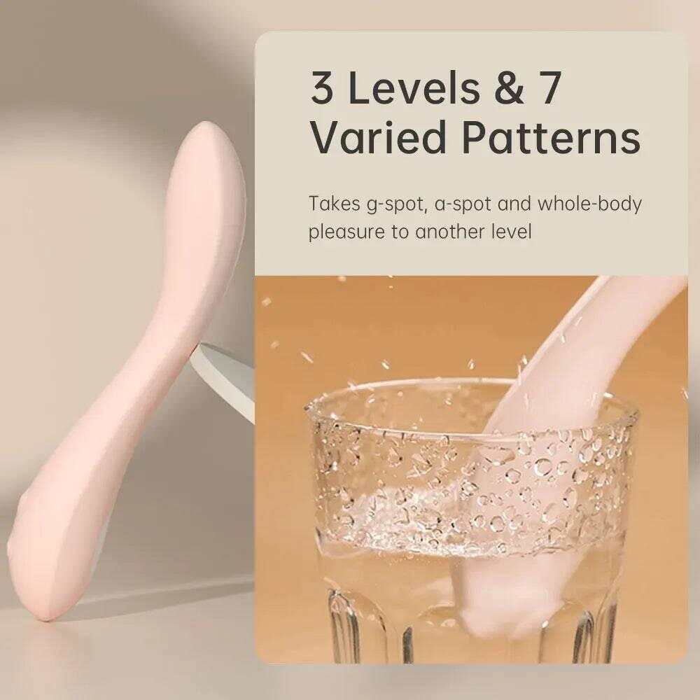 DRY WELL G-Spot Heating Rose Vibrator: Clitoral & G-Spot Stimulation