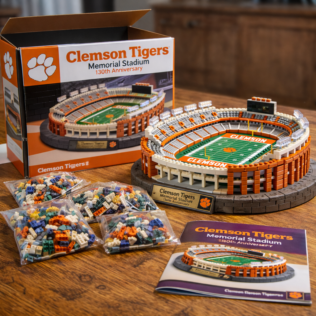 Clemson Memorial Stadium Brick Set
