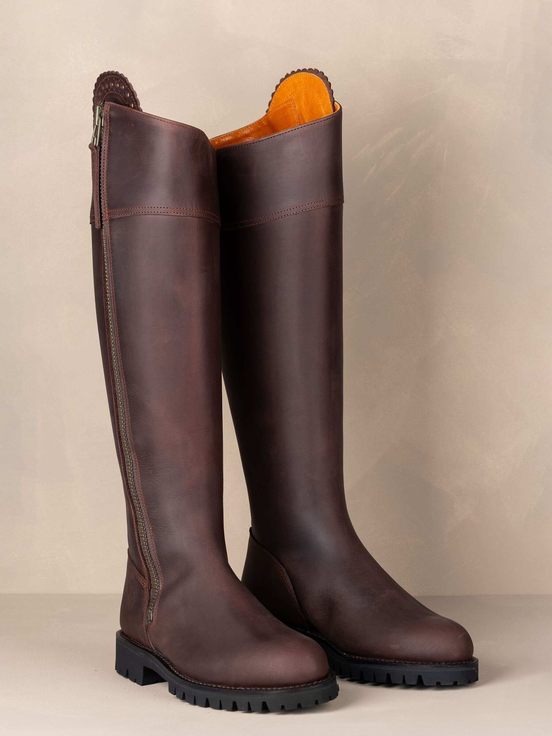 Spanish Boot Co Brown Wide Fit