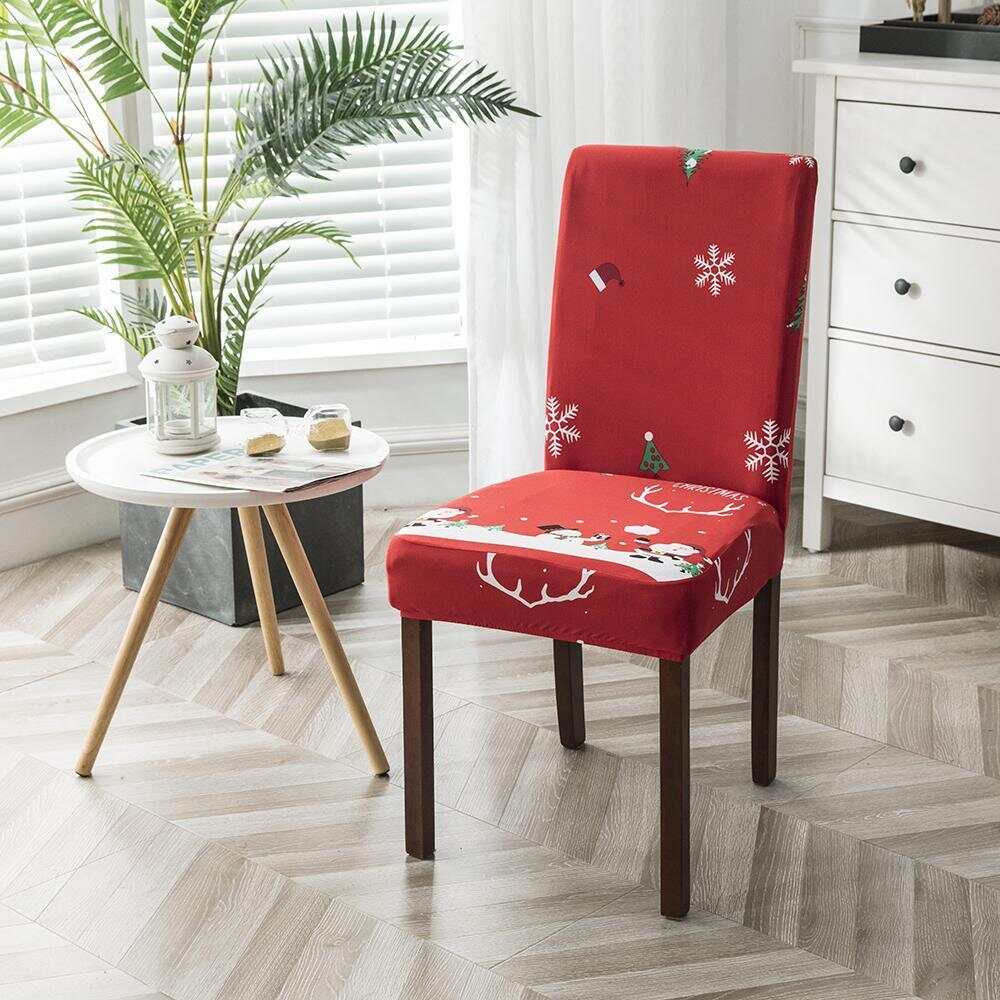 Christmas Holiday Snowman Dining Chair Covers