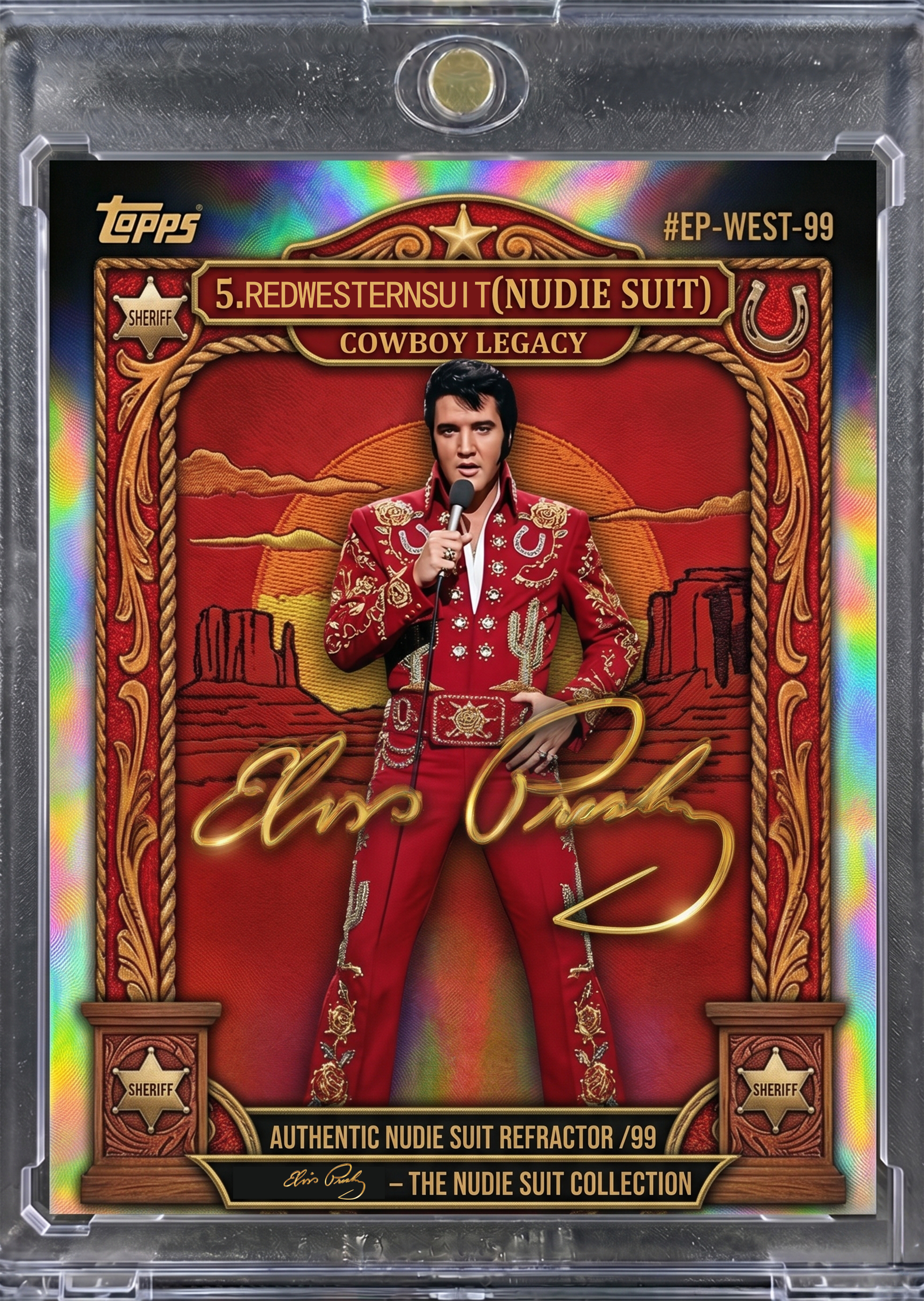 Elvis Presley 90th Anniversary Legendary Performance Collector Card