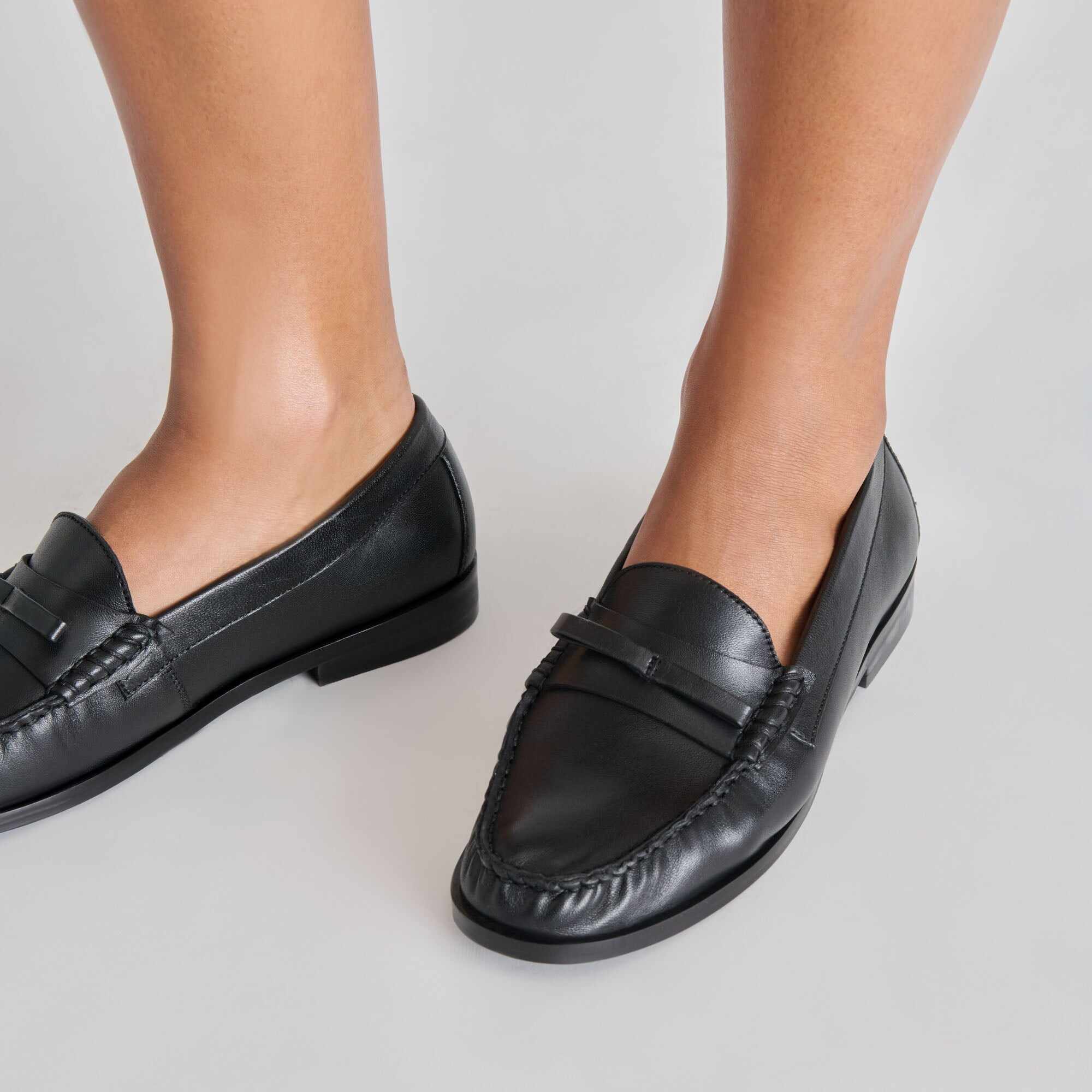 BARNEY LOAFERS BLACK LEATHER