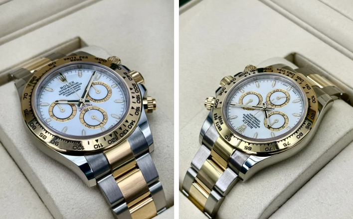 2025 Rolex Daytona 40mm 126503 Two-Tone White Dial