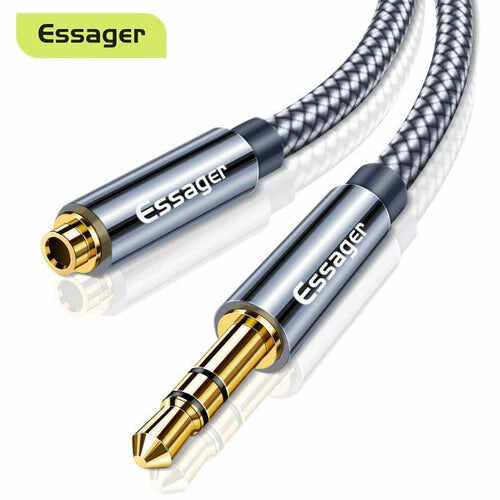 Essager Hi-Fi Audio Extension Cable – Premium Oxygen-Free Copper