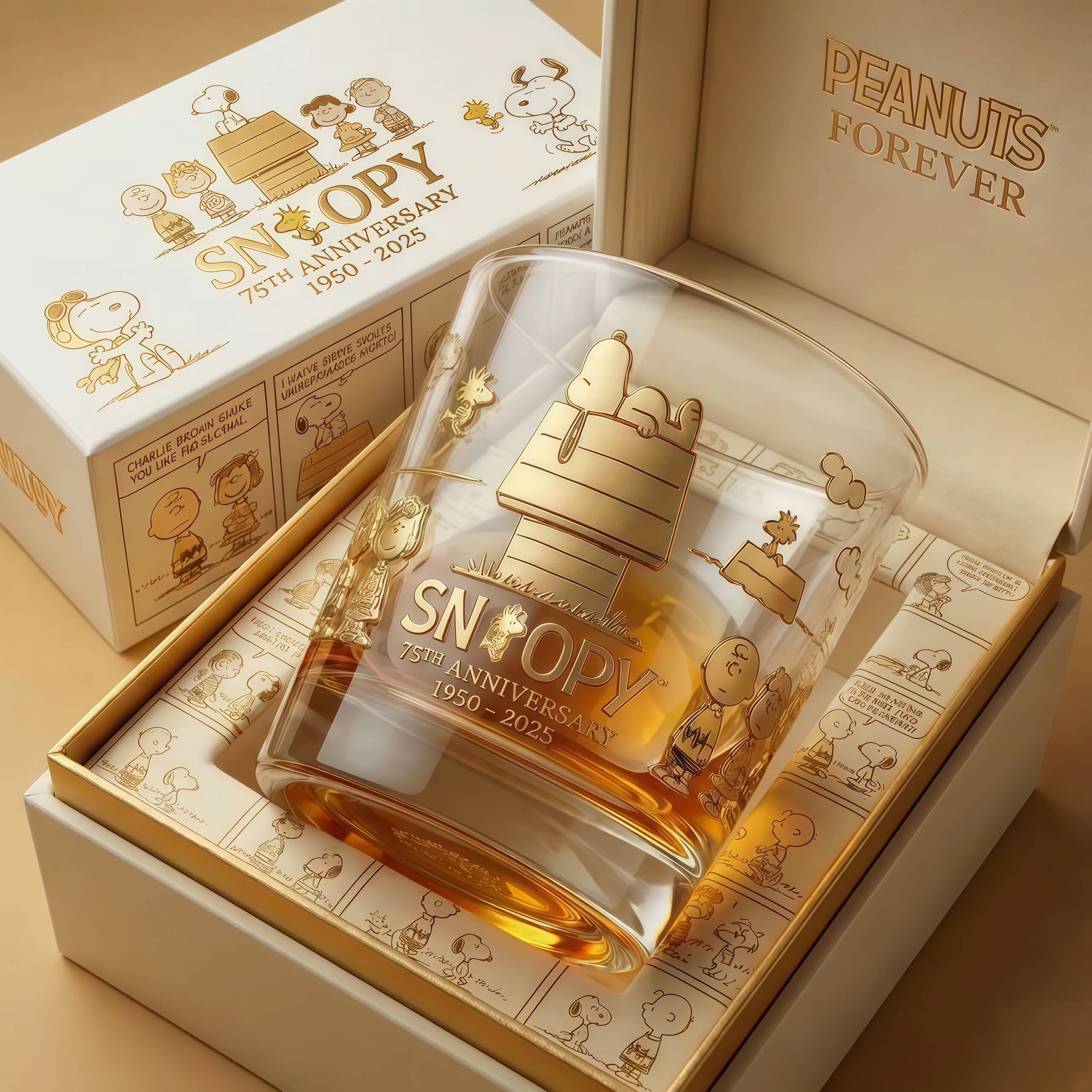 SNPY 75th Anniversary Commemorative Whiskey Glass