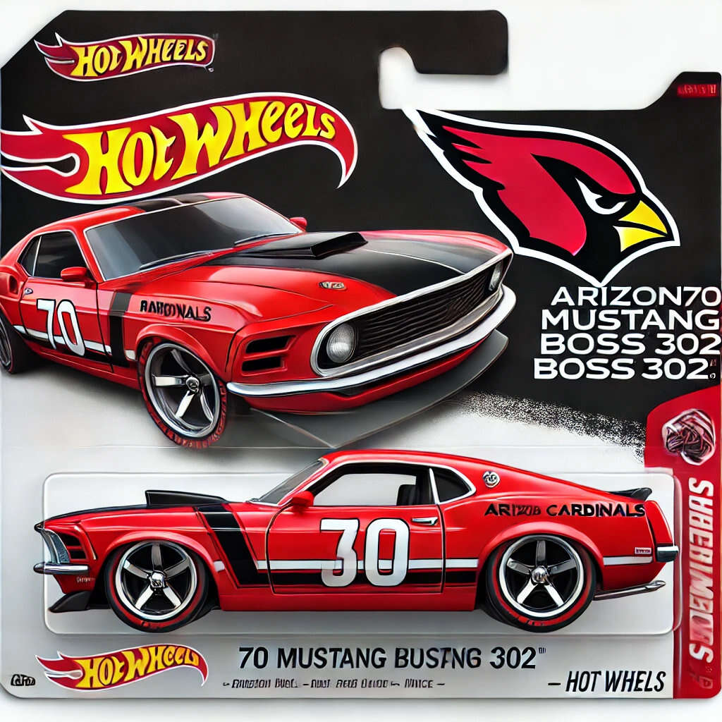 Hot Wheels NFL Team '70 Mustang