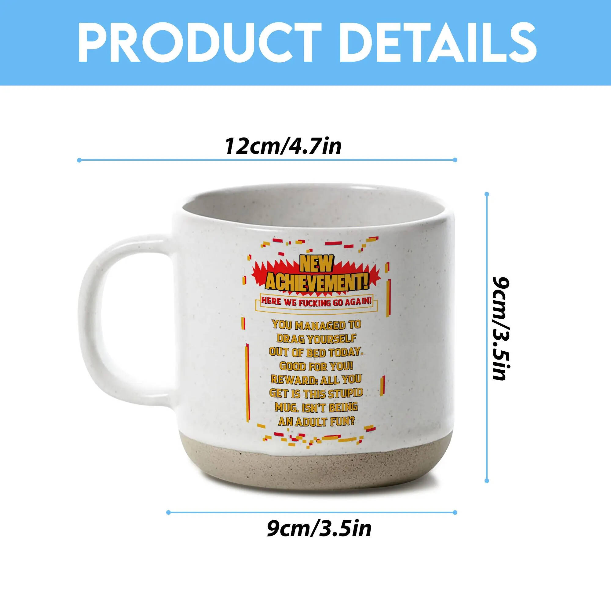 New Achievement LitRPG Dungeon Crawler Carl Black Mug