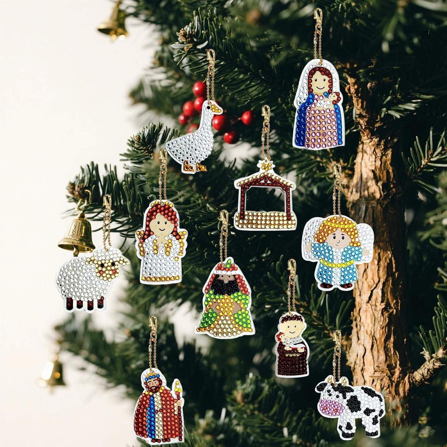 Nativity Advent Calendar Diamond Art Kit